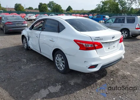 2018 Nissan Sentra Sv из США, поврежденный, VIN 3N1AB7AP6JL643754